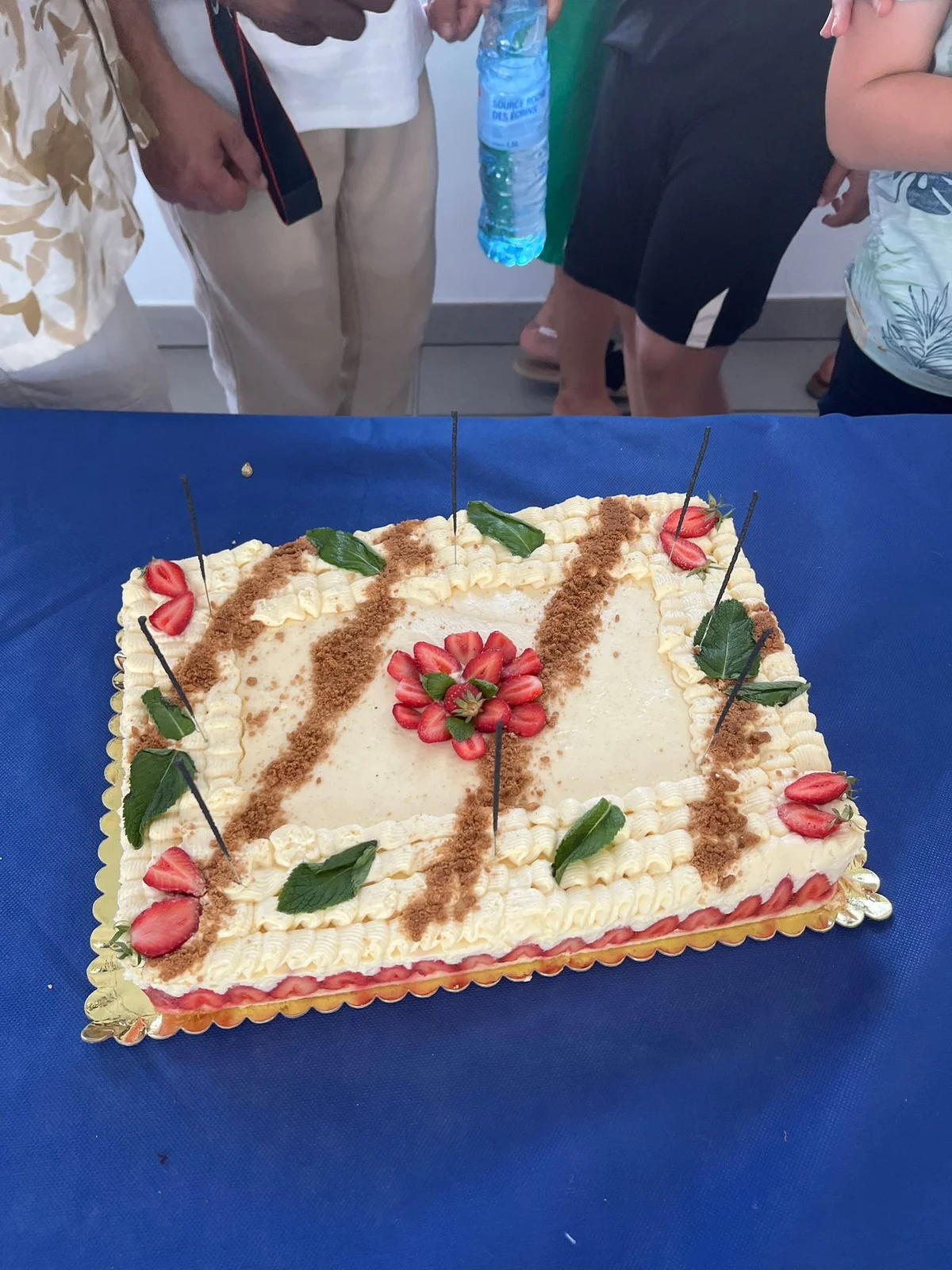 Le délicieux fraisier de maman
