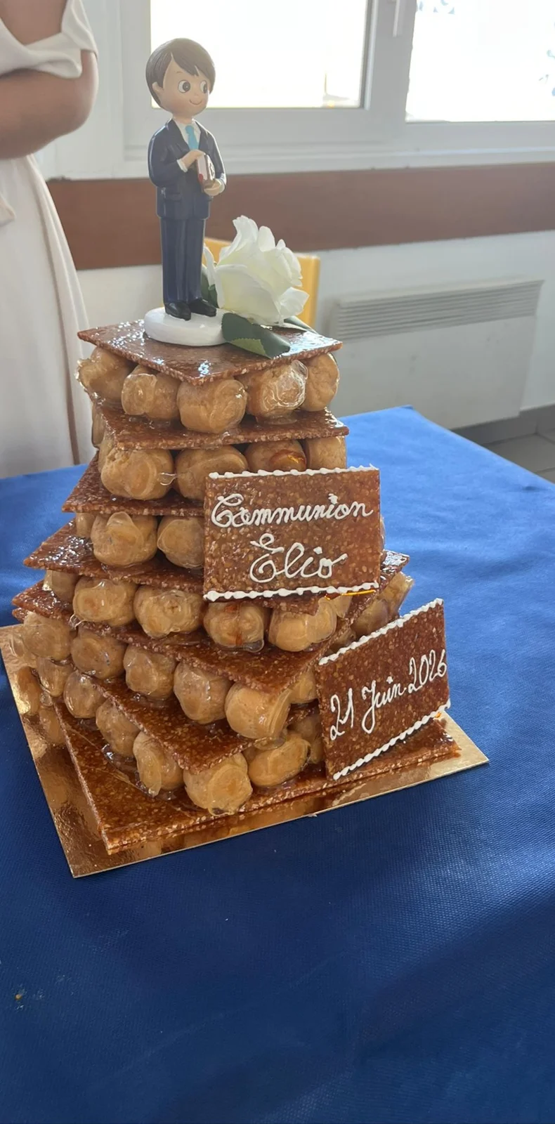 Le délicieux gâteau d'anniversaire